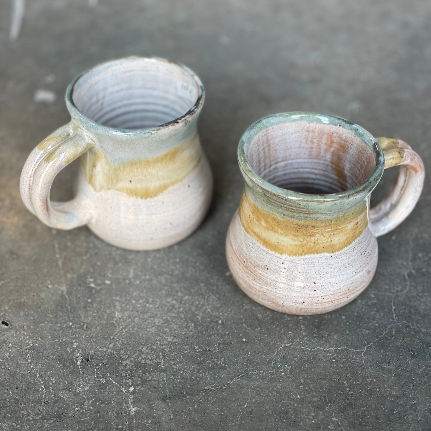 Turkish style ceramic cups