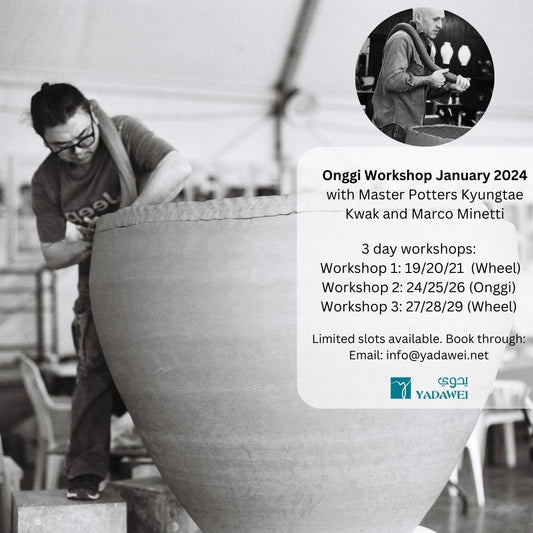 Onggi Workshop 3 days